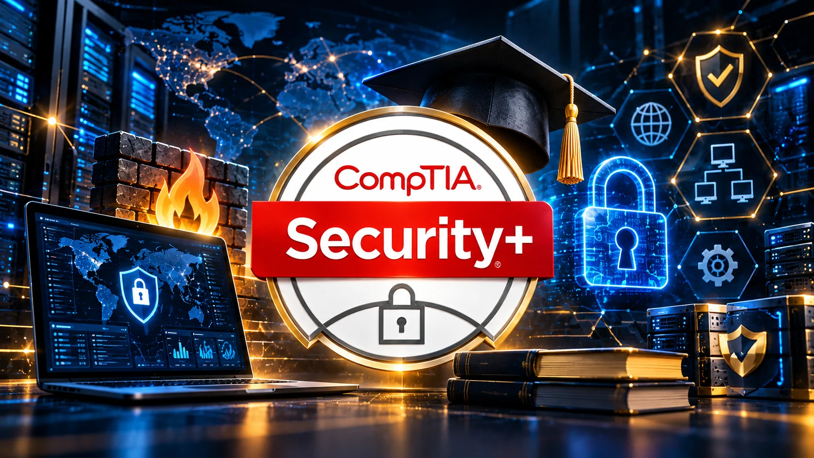 CompTIA Security+: guía completa, temario y cómo aprobar el examen SY0-701 [2026]