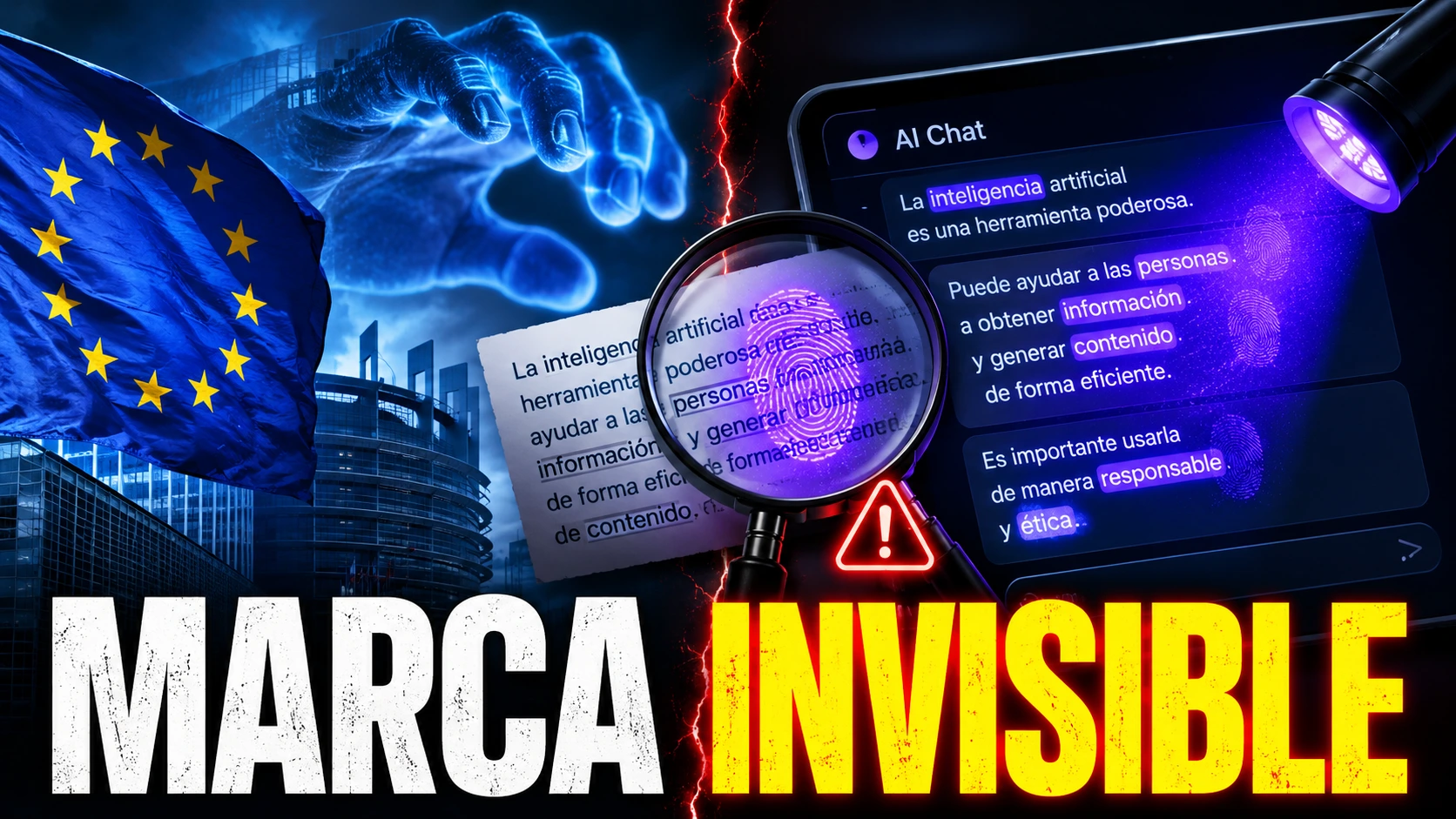 AI Act y regulación de Inteligencia Artificial en Europa: Marcas de agua y transparencia algorítmica