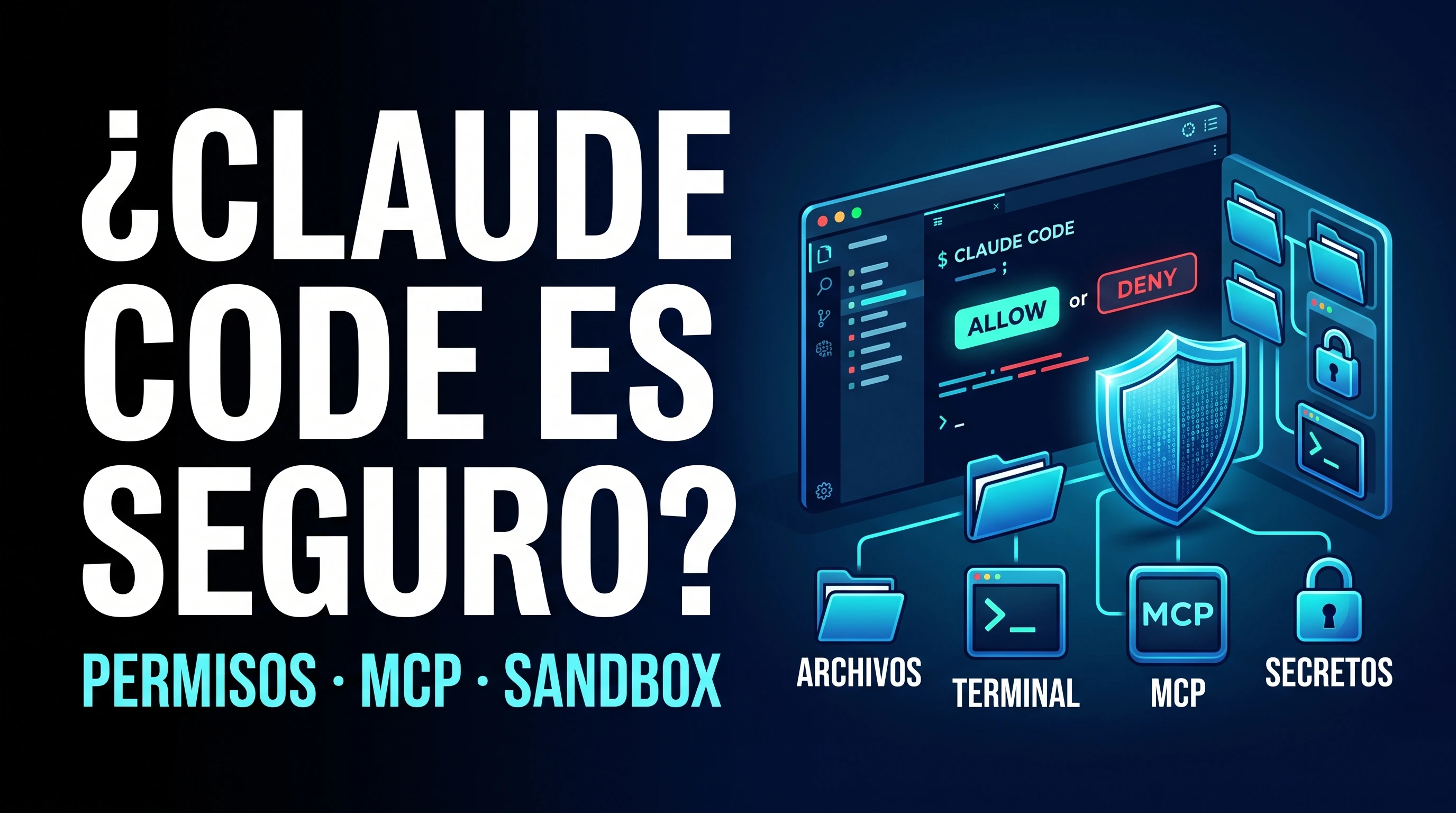 Claude Code seguro: cómo programar con IA sin poner en riesgo tu código, secretos y entorno