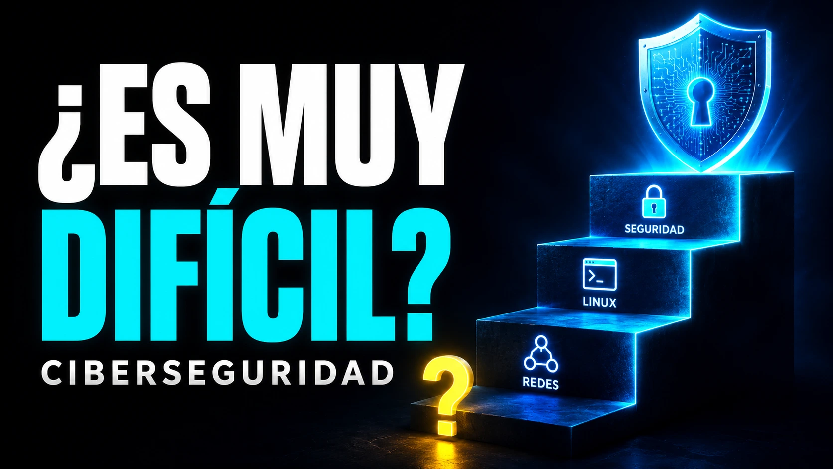 ¿Es difícil estudiar ciberseguridad? Análisis de requisitos, curvas de aprendizaje y fundamentos