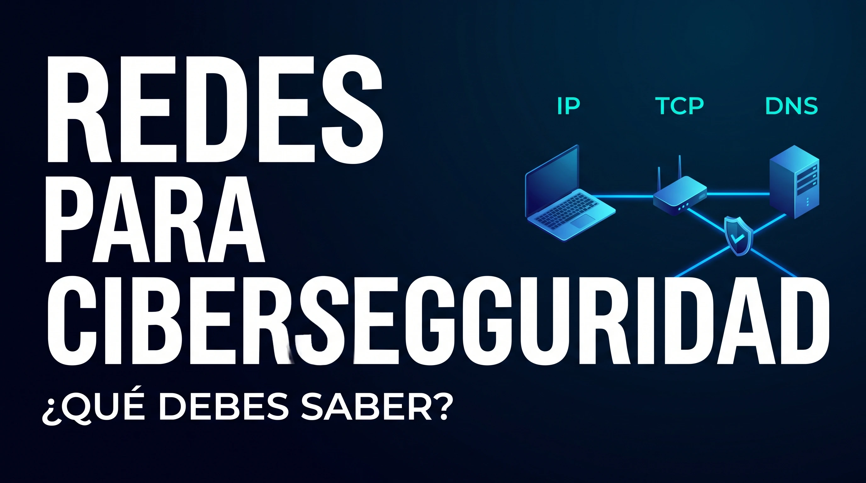 Redes para ciberseguridad: qué debes aprender y en qué orden